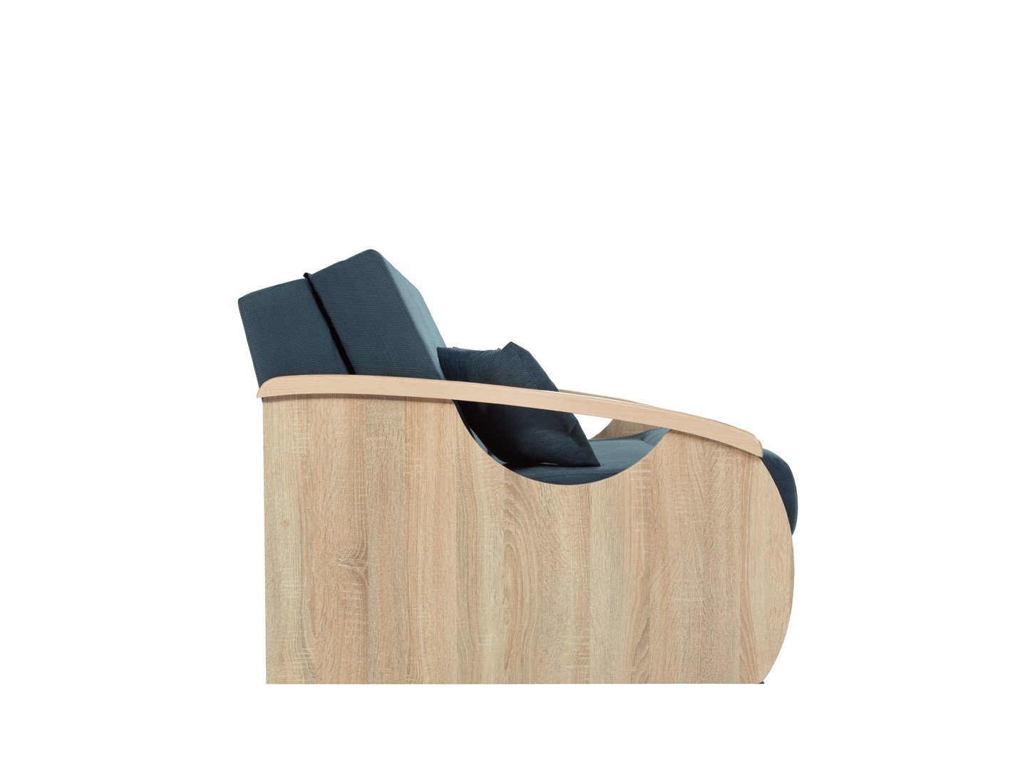 כורסא נפתחת למיטה בצבע כחול כהה דגם אידה - larso - אאוטלט רהיטים