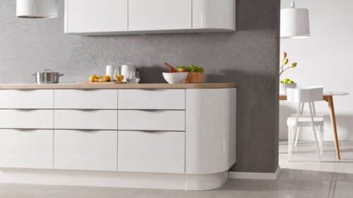 מטבח מודרני לבן דגם SOFT
