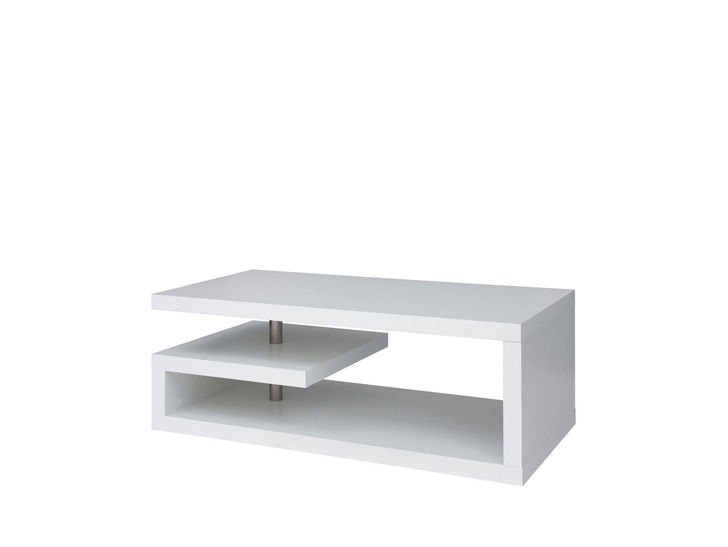 שולחן קפה לבן לסלון דגם Glimp