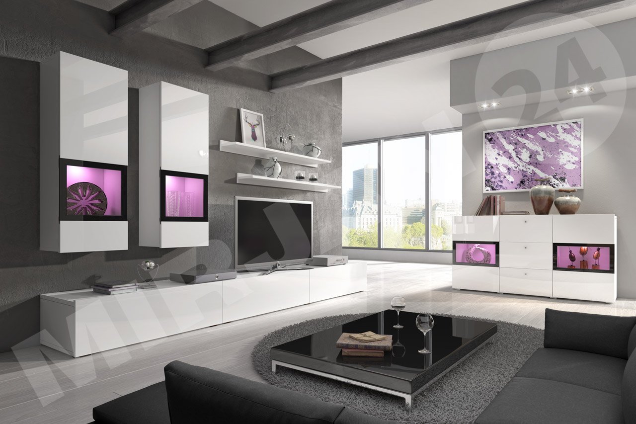 יחידת קיר לסלון + קומדה דגם Baros 10 z