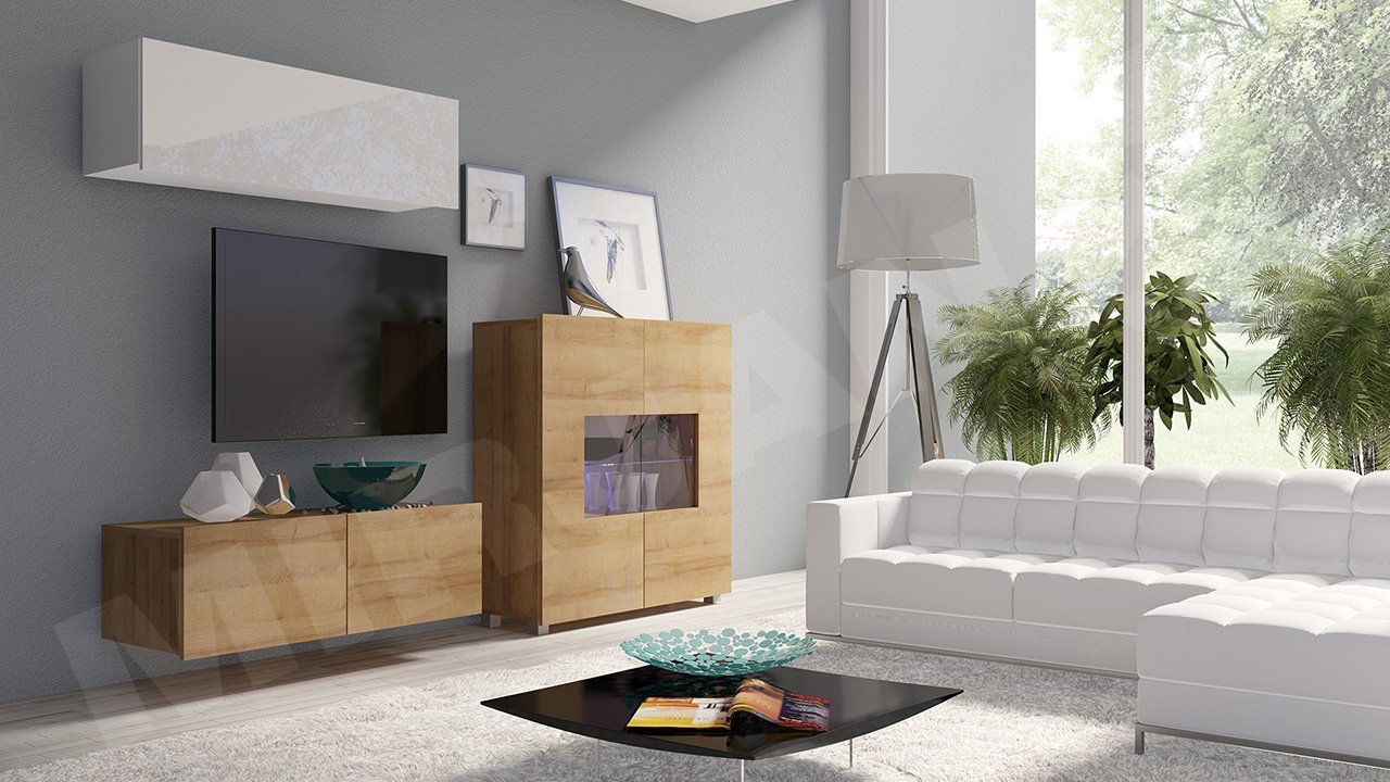 מזנון טלוזיה עץ לבן - Bralani IX