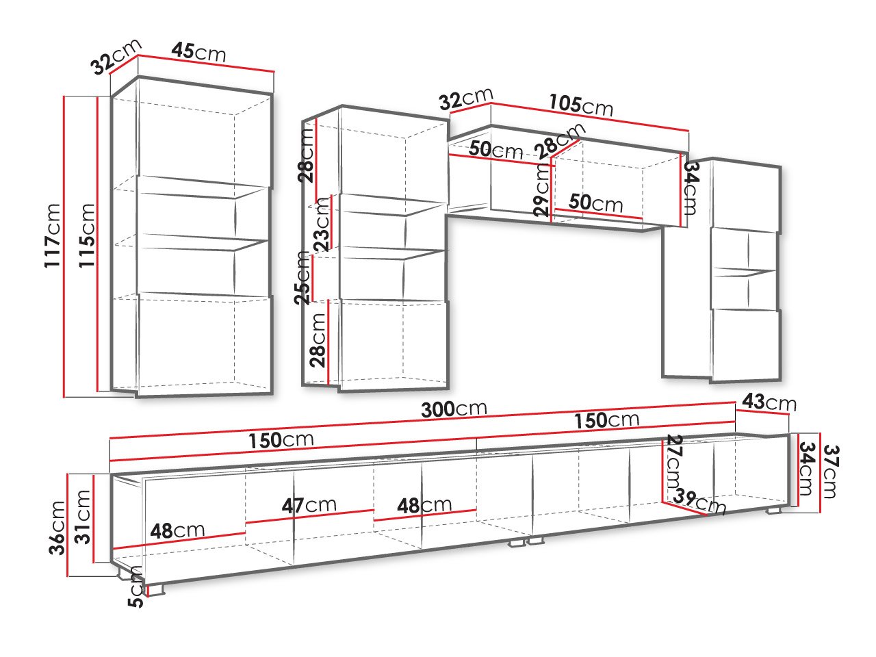 מידות Bralani V