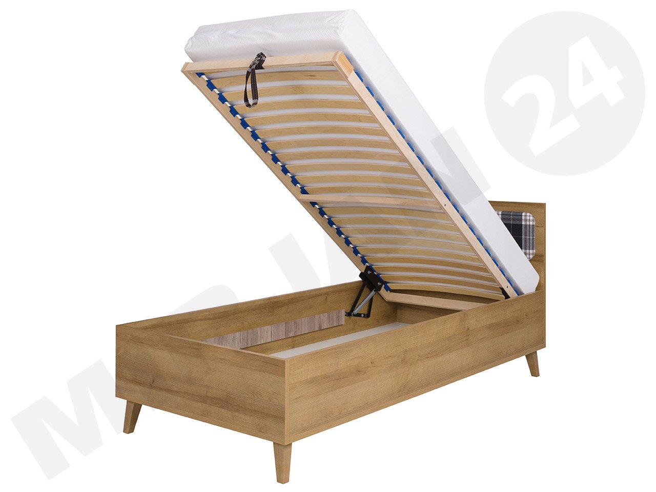 מיטה מעץ + ארגז אחסון דגם Temero TM10