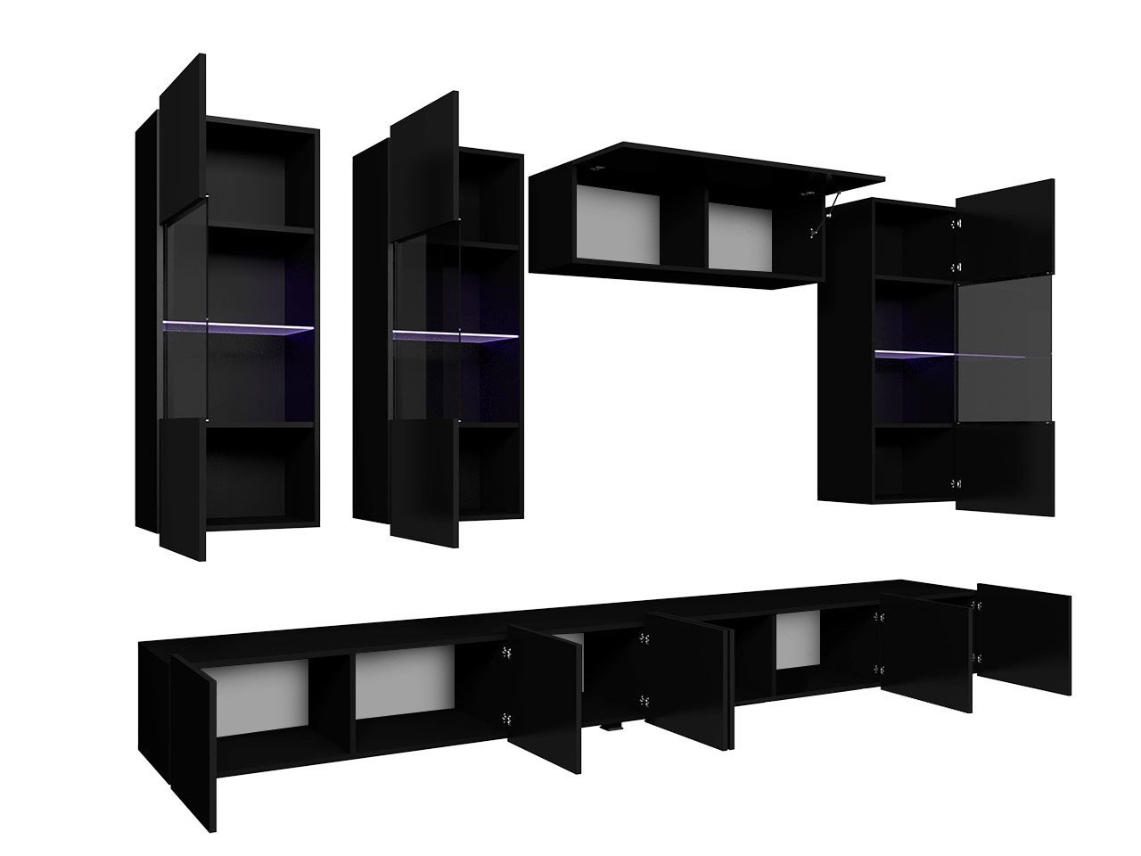 סט מזנון פתוח דגם Bralani V