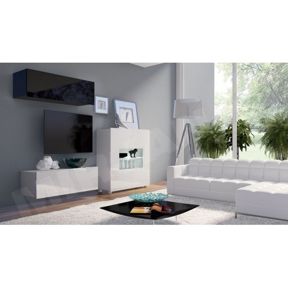 סט מזנון שחור לבן - Bralani IX