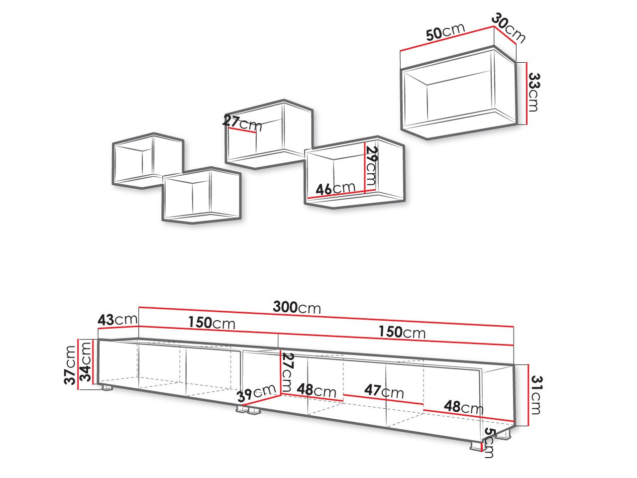 מדיות מזנון דגם Bralani XXXII