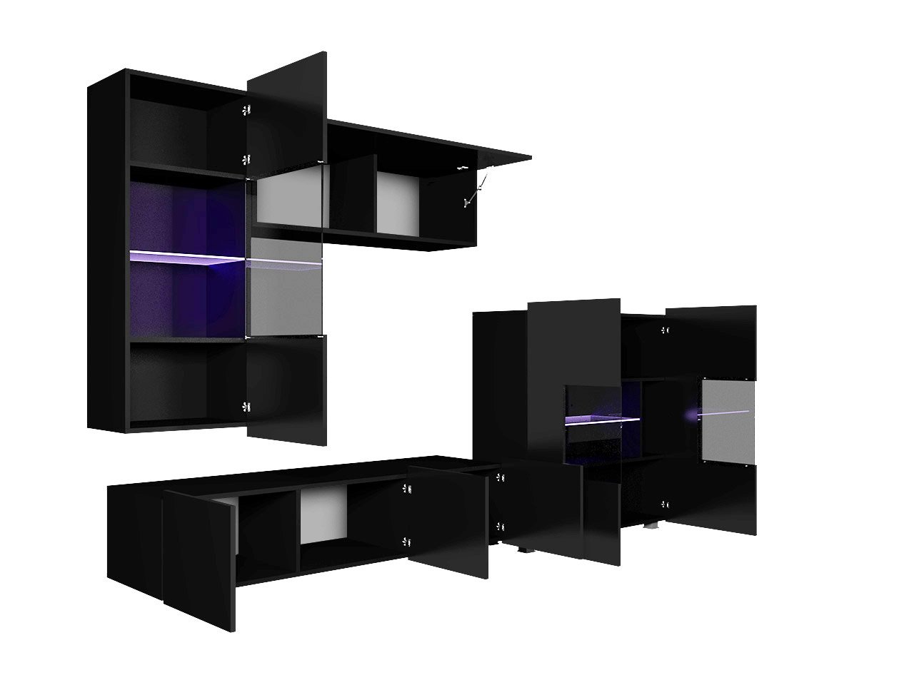 מזנון טלוויזיה פתוח דגם Bralani III