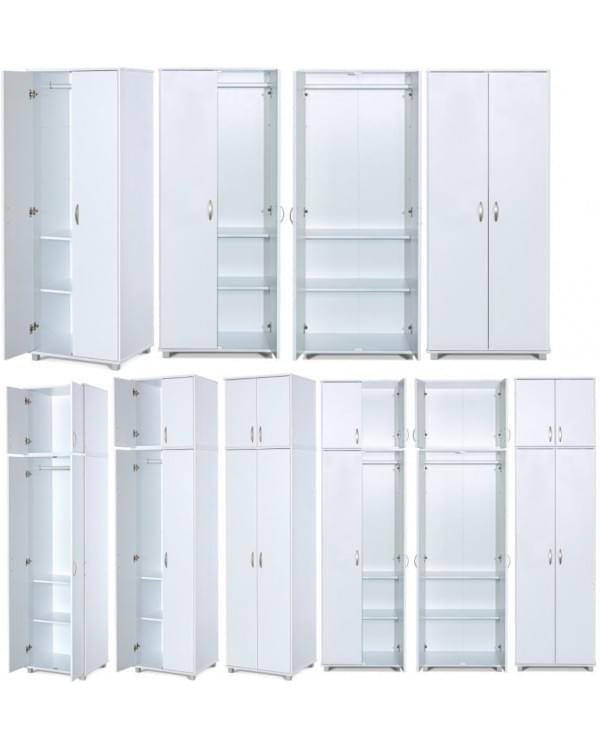 ארונית לאחסון סירים בצבע לבן