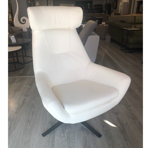 כורסא מעוצבת מסתובבת מעור מלא במגוון צבעים - אאוטלט רהיטים (1)