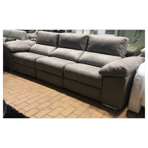 ספה משפחתית מפנקת במיוחד עם משענות ראש מתכוונות ורקליינרים חשמליים מבית אאוטלט רהיטים (2)