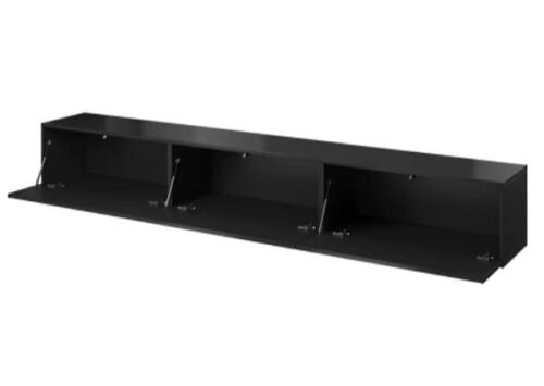 Alternative view of 🖥️ מזנון טלוויזיה צף לסלון רחב – דגם CLANT 300