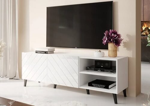 מזנון על רגליים גבוהות ומעוצב בחריטה דגם CABETO RTV 150